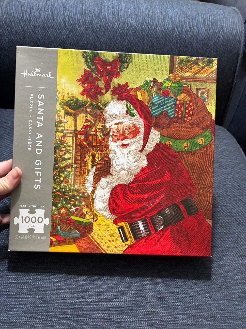 Hallmark Santa and Gifts Puzzle - 1000 piece